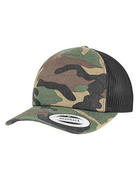 FLE-6606C-Camo Trucker Cap 2
